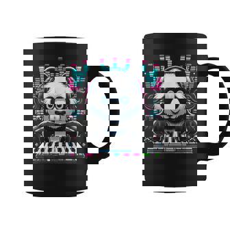 Dj Panda Sound Activated Electronic Music Bars Beats Edm Coffee Mug - Thegiftio