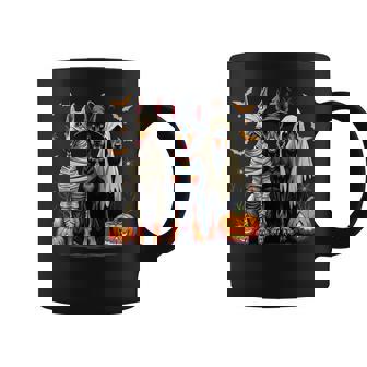 Doberman Halloween Costume Mummy Witch Ghost Dog Lover Coffee Mug - Monsterry