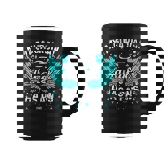 Dog Or Cat My Guardian Angel Has Paws Pet Memorial Coffee Mug - Monsterry