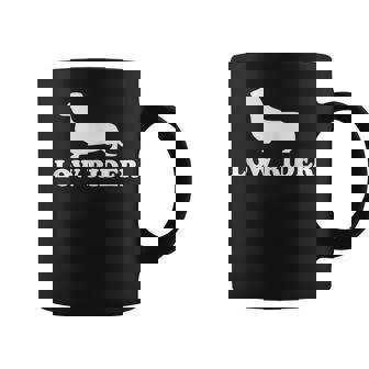 Dog Lover Low Rider Dachshund Tank Top Graphic Print Coffee Mug - Monsterry