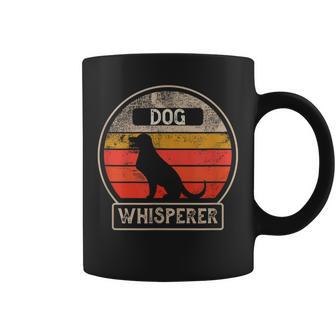 Dog Whisperer -Intage Retro Animal Tassen - Geschenkecke