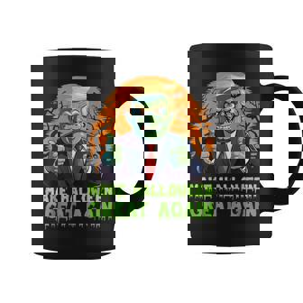 Donald Trump Zombie Make Halloween Great Again Trump Costume Coffee Mug - Monsterry