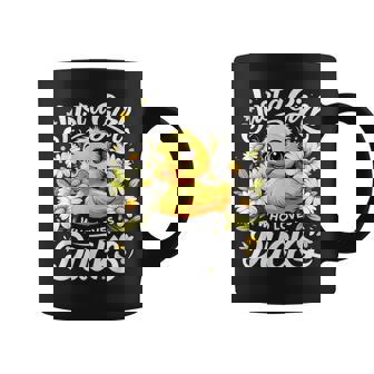 Duck Lover Just A Girl Who Loves Ducks Coffee Mug - Monsterry
