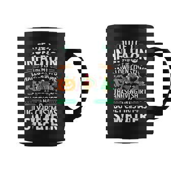 Due To Inflation This Is My Halloween Costume Coffee Mug | Mazezy