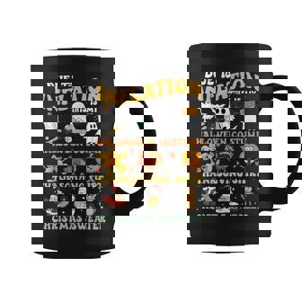 Due To Inflation This Is My Halloween Thanksgiving Christmas Coffee Mug | Mazezy