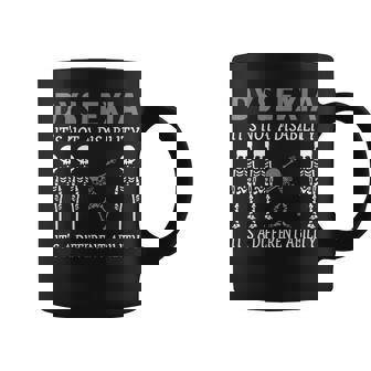 Dyslexia It's Not A Disability Halloween Dyslexia Awareness Coffee Mug - Thegiftio