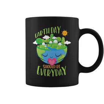 Earth Day Should Be Everyday Love Nature Environmental Premium Graphic Print Coffee Mug - Monsterry