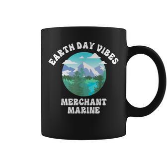Earth Day Vibes Merchant Marine Coffee Mug - Monsterry