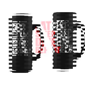 Eat Sleep Dive Repeat Diving Coffee Mug - Monsterry