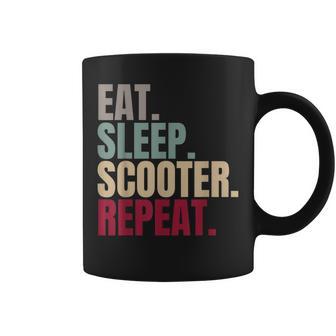 Eat Sleep Scooter Repeat Tassen - Geschenkecke