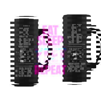 Eat Sleep Yeet Repeat Vintage Jey Uso Yeet Apparel Coffee Mug | Seseable UK