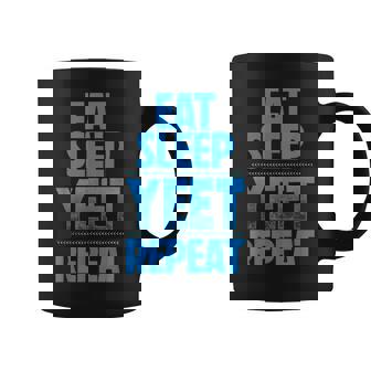Eat Sleep Yeet Repeat Vintage Jey Uso Yeet Apparel Saying Coffee Mug - Monsterry