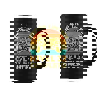 Edición Limitada Nivel 32 Completo Gamer Cumpleaños 32 Años Taza de café - Regaloses