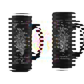 El Corazón Artistic Card Mexican Lottery Card Coffee Mug - Seseable