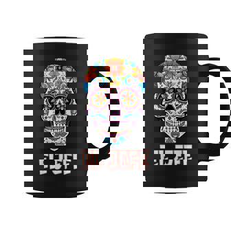 El Jefe Dia De Los Muertos Mexican Skull Toddler Coffee Mug - Seseable