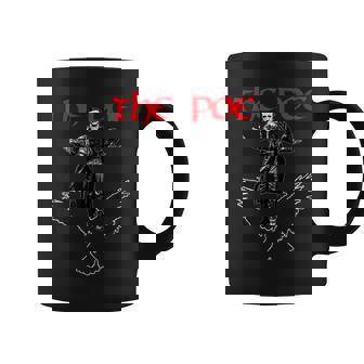 El Poe Gótico Edgar Allan Poe Cuervo Cuervo Taza de café - Regaloses
