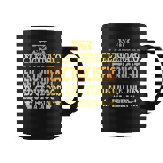 Electricista Profesión Divertida Electricista Taza de café - Regaloses