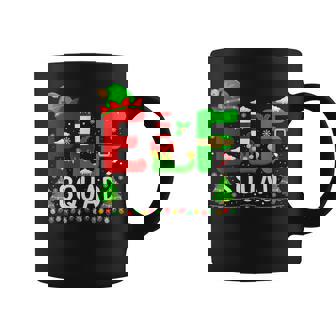 Elf Squad Matching Family Christmas Santa Hat Xmas Lights Coffee Mug | Seseable UK