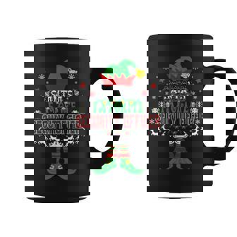 Elf Xmas Santa's Favorite Security Officer Ugly Sweater Coffee Mug - Thegiftio UK