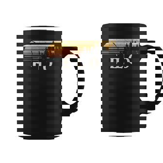 Elo Mi Vintage Evergreen Sunset Eighties Retro Coffee Mug | Seseable UK