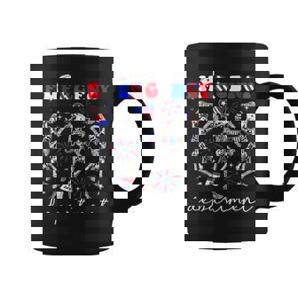 Emergency Department Skeleton 4Th Of July Usa Er Ed Nurse Coffee Mug - Monsterry