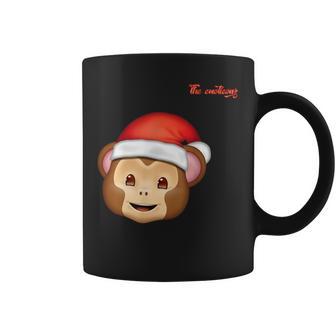 Emoji-Nikolausmütze-Affengesicht Tassen - Geschenkecke