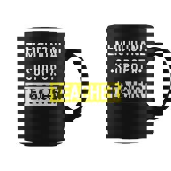 Emotional Support Teacher Coffee Mug - Monsterry