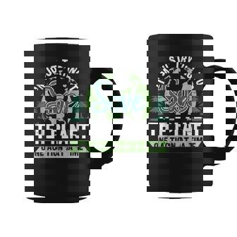 Environmental Education Teacher Earth Day Meme Quote Graphic Print Coffee Mug - Monsterry