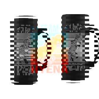 Equipo Hiena Safari Zoo Team Hienas Taza de café - Regaloses