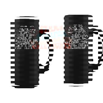 Er Nurse 4Th July Stars Stripes And Running For Call Lights Coffee Mug - Seseable
