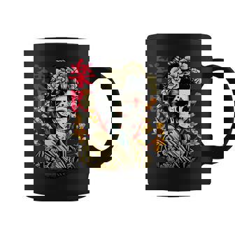 Es Japonesas De Cráneo Geisha Con Árbol De Sakura Taza de café - Regaloses