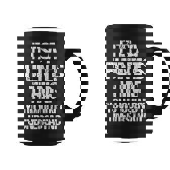 Es Una Cosa Fuentes No Entenderías Fun Fuentes Taza de café - Regaloses