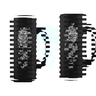 Esqueleto Con Tiburón Esqueleto Con Tiburón Taza de café - Regaloses