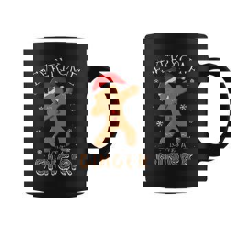 Everyone Loves A Ginger Dabbing Gingerbread Christmas Graphic Print Coffee Mug - Monsterry
