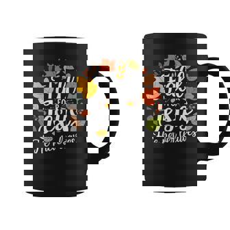 Fall For Jesus He Never Leaves Christian For Women Coffee Mug - Thegiftio UK