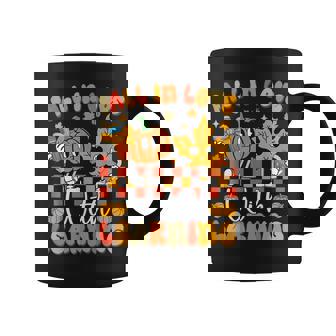 Fall In Love With Learning Teacher Autumn Pumpkin Coffee Mug - Thegiftio UK
