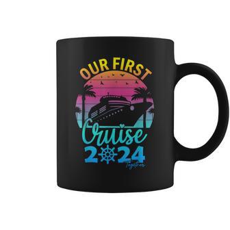 Family Our First Cruise 2024 Together Couple Matching Cruise Coffee Mug | Seseable UK
