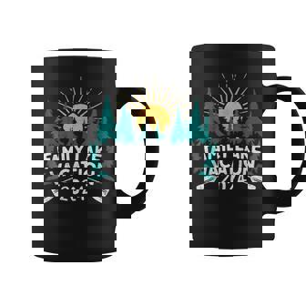 Family Lake Vacation 2024 Trip Family Weekend Camping Crew Coffee Mug - Monsterry
