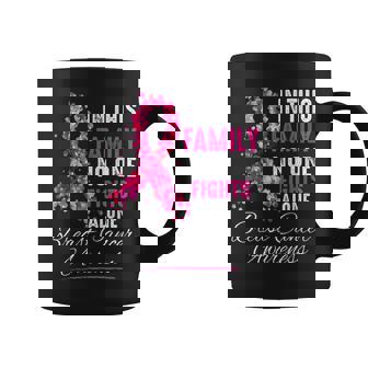 In This Family No One Fight Alone Breast Cancer Awareness Coffee Mug - Thegiftio UK