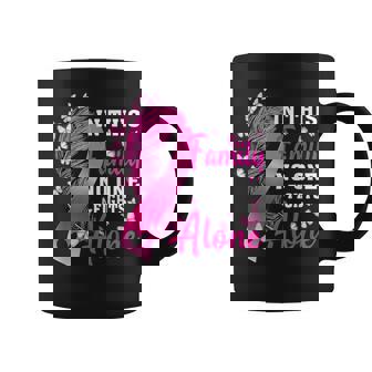 In This Family No One Fight Alone Breast Cancer Awareness Coffee Mug - Thegiftio UK