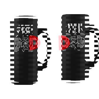 Family Spider Dad Spider Web Matching Birthday Theme Coffee Mug - Thegiftio UK