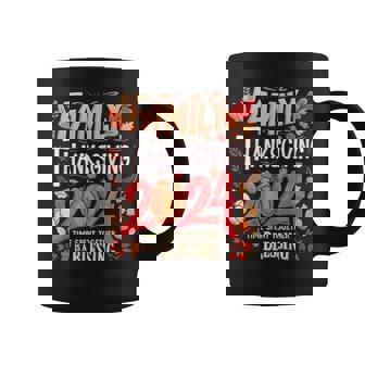 Family Thanksgiving 2024 Thanksgiving Crew Matching Group Coffee Mug - Thegiftio UK