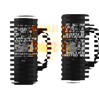 Family Thanksgiving 2024 Thankful For My Tribe Fall Autumn Coffee Mug - Thegiftio UK