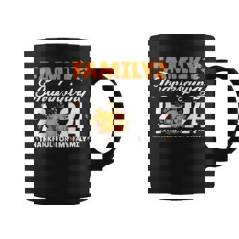 Family Thanksgiving 2024 Turkey Thanksgiving Matching Group Coffee Mug - Thegiftio UK