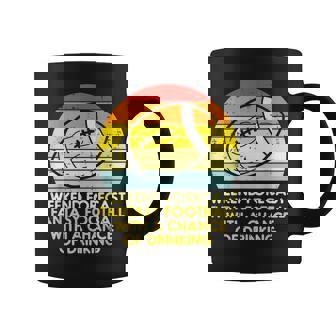 Fantasy Football Weekend Forecast Retro Draft Party Dad Men Coffee Mug - Thegiftio UK
