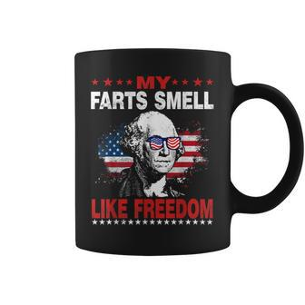 My Farts Smell Like Freedom 4Th Of July For Patriotic Of Usa Coffee Mug - Monsterry CA