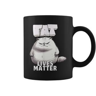 Fat Lives Matter Lustig Mollig Tassen - Geschenkecke