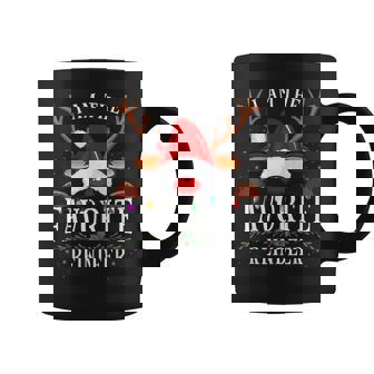 I Am The Favorite Reindeer Christmas Family Coffee Mug | Seseable UK