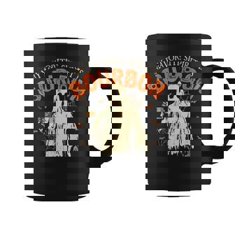 My Favorite Spirit Is Bourbon Ghost Halloween Costume Coffee Mug - Thegiftio UK