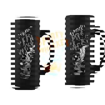 My Favorite Spirit Is Whiskey Halloween Ghost Drinking Coffee Mug - Thegiftio UK